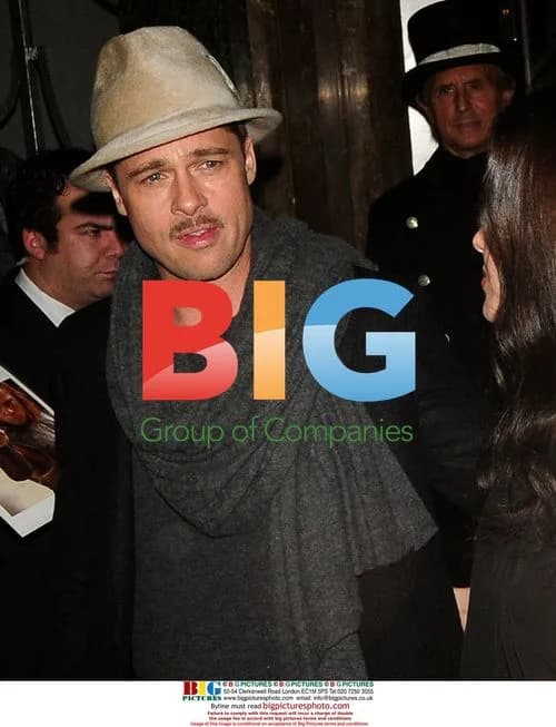 Angelina Jolie and Brad Pitt leaving London hotel