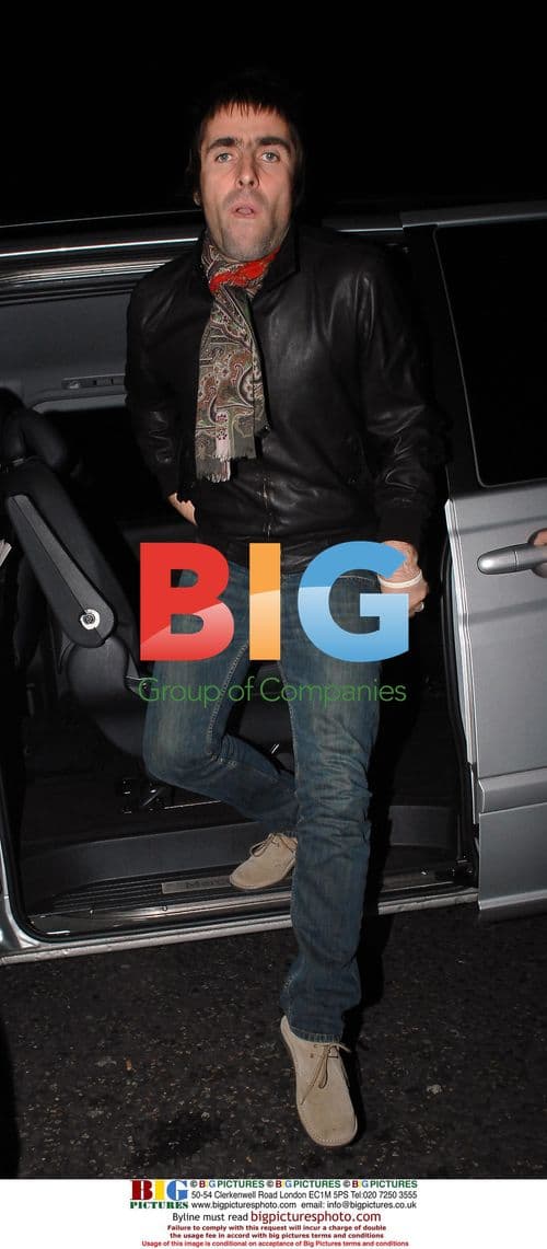 Liam Gallagher and Nicole Appleton at Nobu