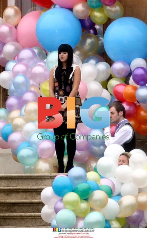 Lily Allen Filming Music Video