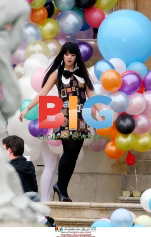 Lily Allen Films Music Video