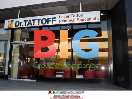 Russell Brand photo shoot and tattoo removal