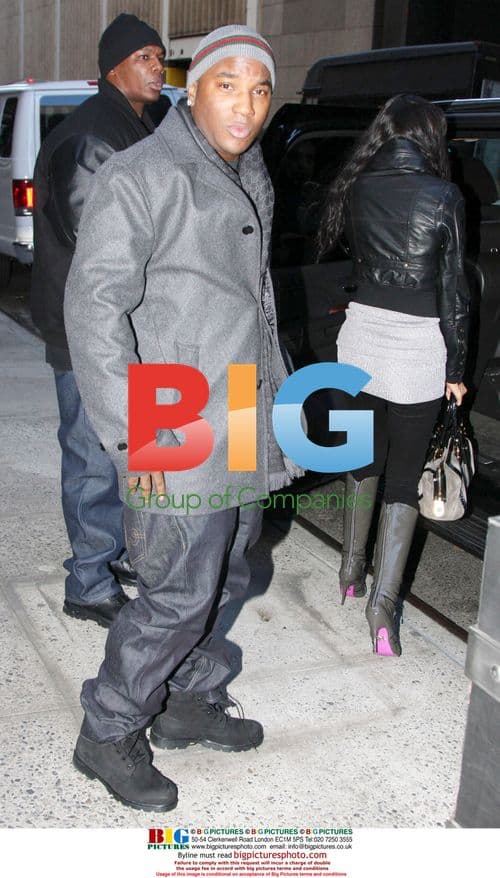 Celebs leave London Hotel in NYC