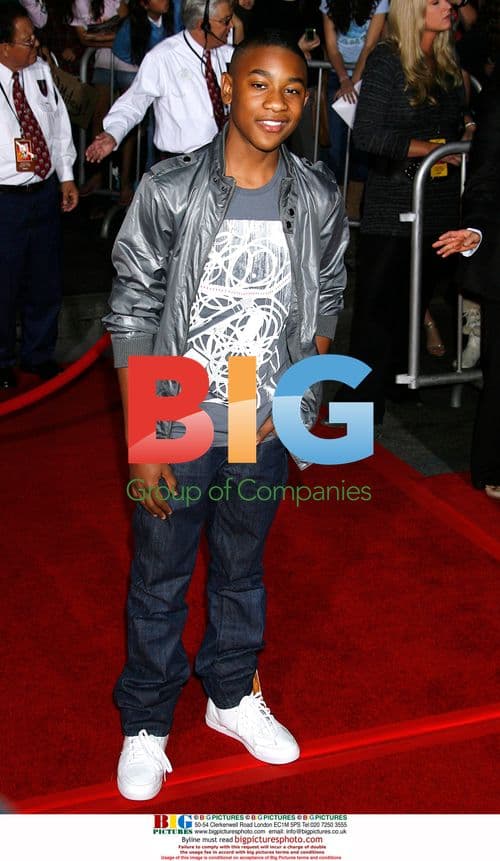 Justin Martin at 'Bolt' Premiere