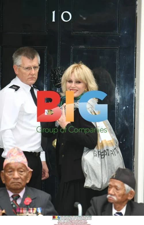 Joanna Lumley and Gurkha Justice Campaign Petition