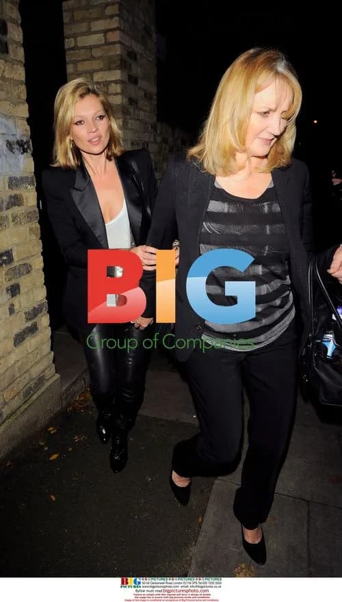 Kate Moss leaves house for The Kills gig