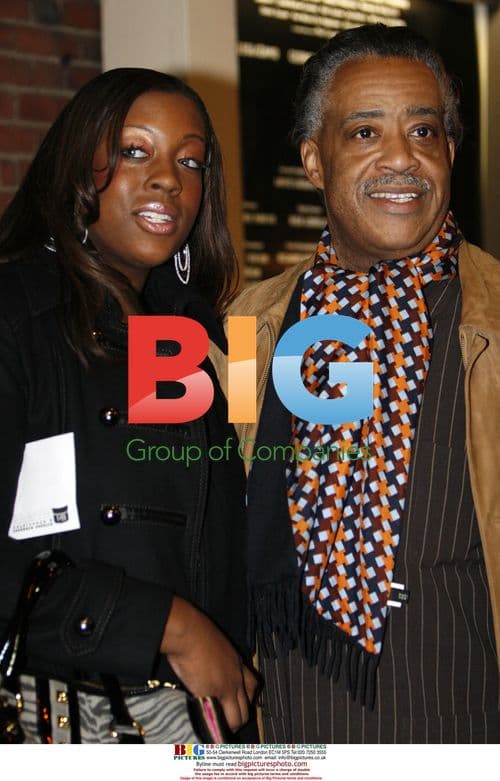 Dominique Sharpton and Rev. Al Sharpton