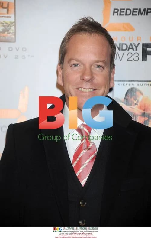Kiefer Sutherland at '24: Redemption' Premiere