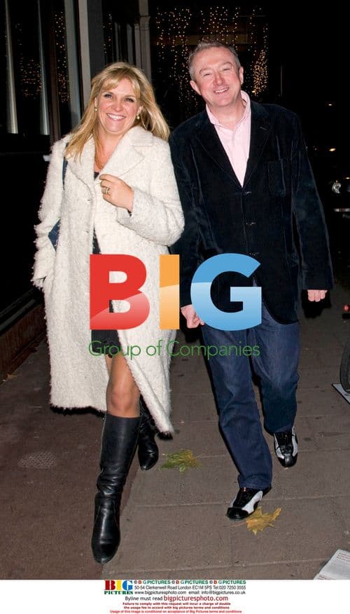 Louis Walsh and Yvie Burnett in Mayfair, London