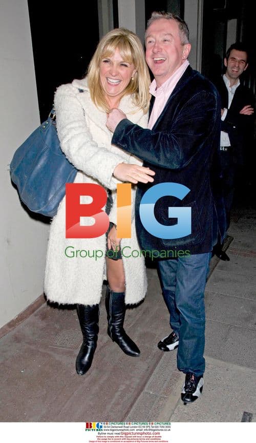 XFactor's Louis Walsh and Yvie Burnett in London