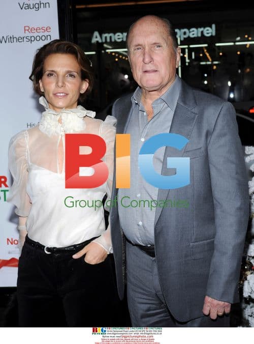 Robert Duvall and Luciana Pedraza at 'Four Christmases' Premiere