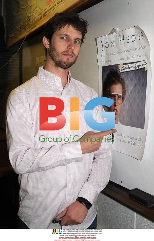 Jon Heder Receives James Joyce Award