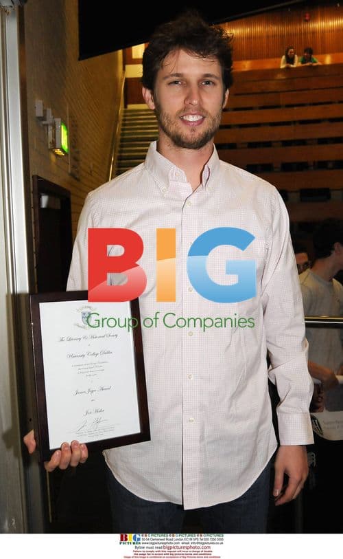 Jon Heder receives James Joyce Award in Dublin