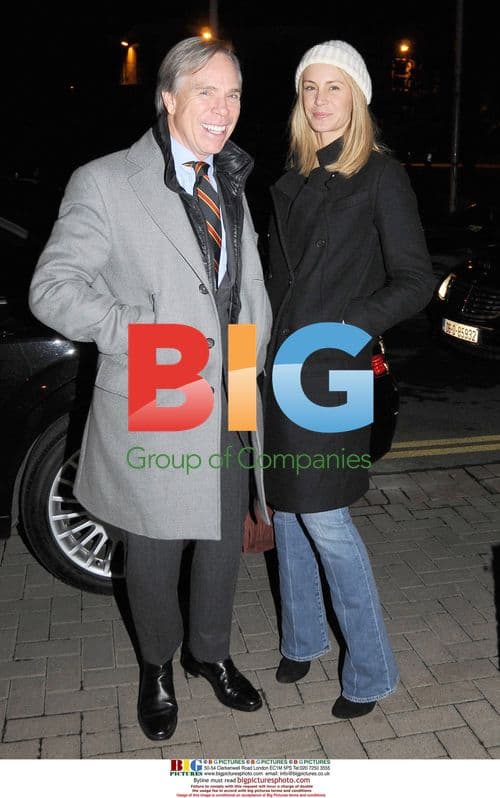 Tommy Hilfiger and Dee Ocleppo at The Late Late Show