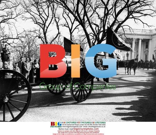 JFK Funeral Procession Leaves White House