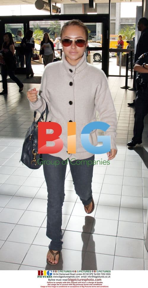 Hayden Panettiere at LAX