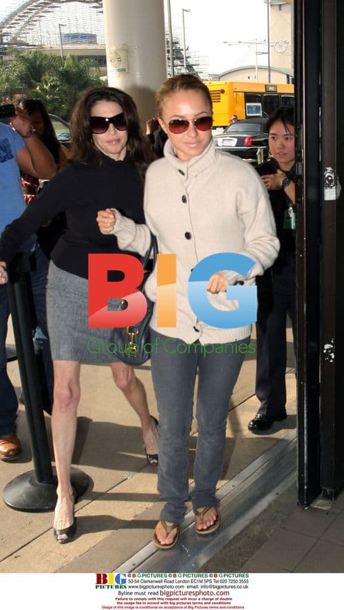 Hayden Panettiere at LAX