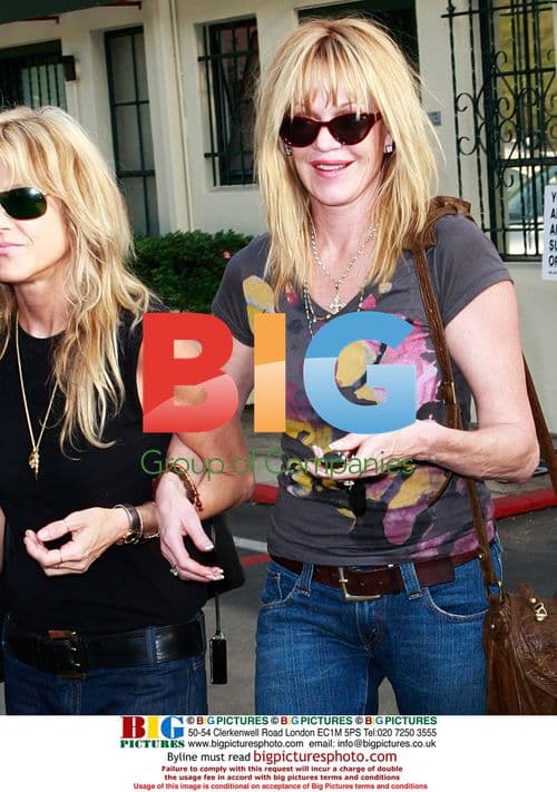 Melanie Griffith strolling in Beverly Hills