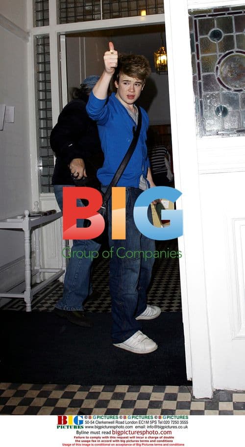 Eoghan Quigg returns to X Factor house