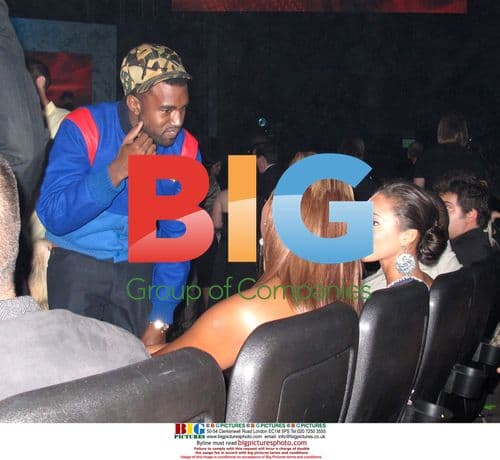 Kanye, Queen Latifah and Alicia Keys at AMAs 2008