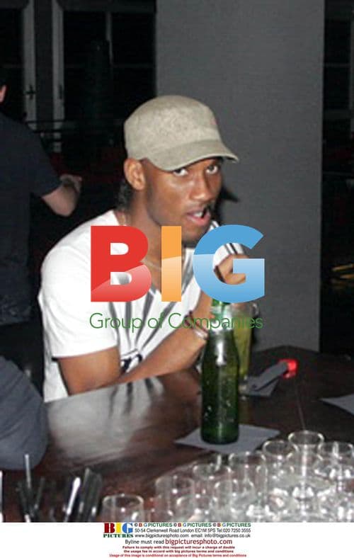 Didier Drogba goes partying in Tel Aviv