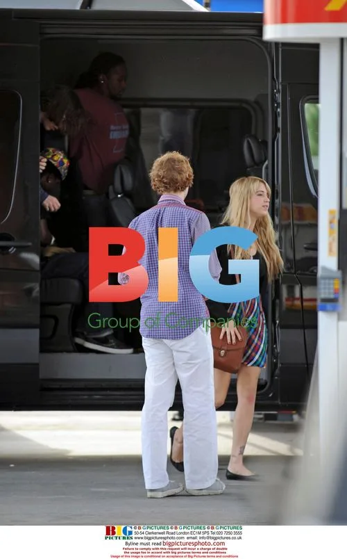 Peaches Geldof and husband at Del Taco