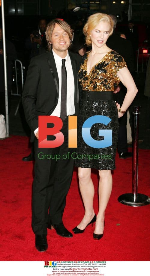 Keith Urban and Nicole Kidman at 'Australia' Premiere