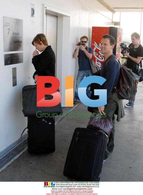 Hilary Swank arrives at LAX with boyfriend