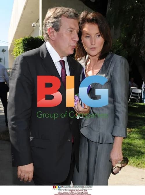Cecilia Maria Attias and Richard Attias at The Women's Conference
