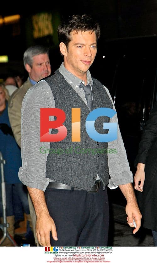 Harry Connick Jr. Arrives at CBS Studio