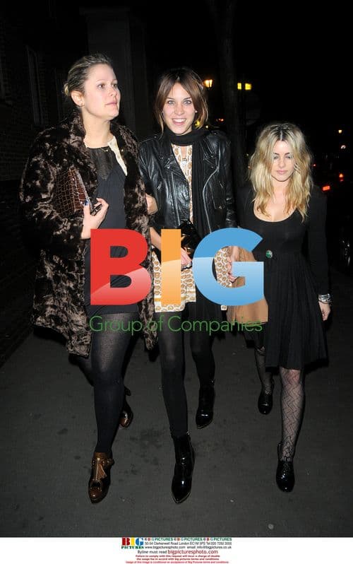 Alexia Chung at British Fashion Awards 2008