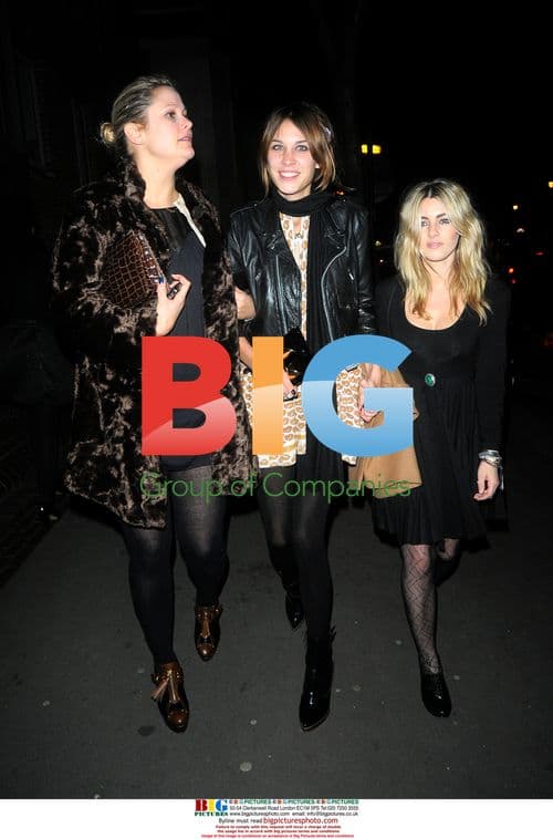 Alexia Chung at British Fashion Awards 2008