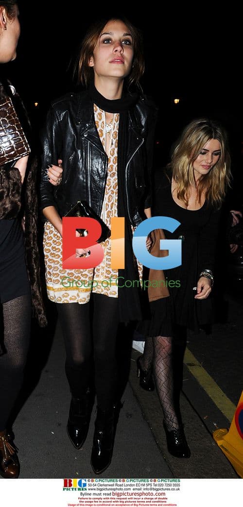 Alexia Chung at British Fashion Awards 2008