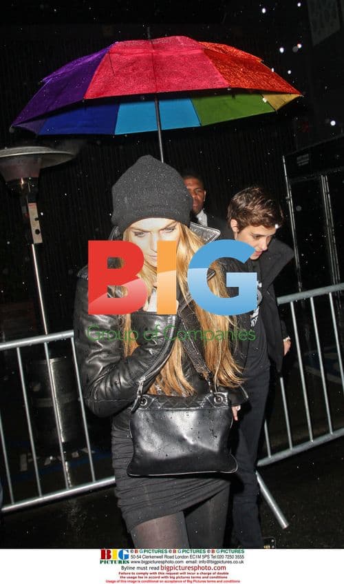 Lindsay Lohan & Samantha Ronson Leave Club