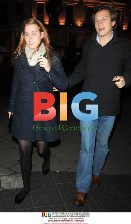 Princess Beatrice and boyfriend seen leaving Boujis