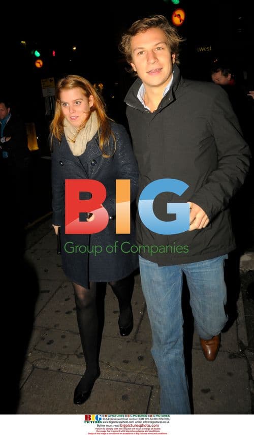 Princess Beatrice Leaving Boujis Nightclub