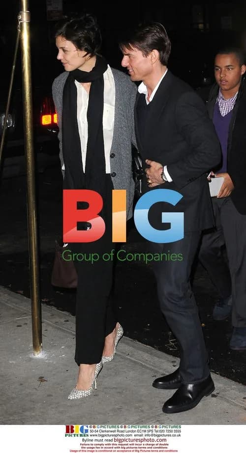 Tom Cruise and Katie Holmes with Beckhams