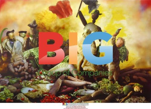 Vegetable Paintings by Artist JuDuoqi