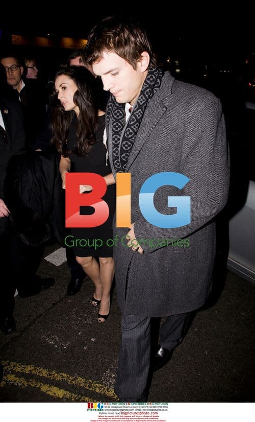 Demi Moore and Ashton Kutcher at 'Flawless' Premiere