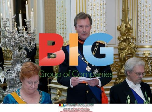 Galadinner with Tarja Halonen and Luxembourg Royalty