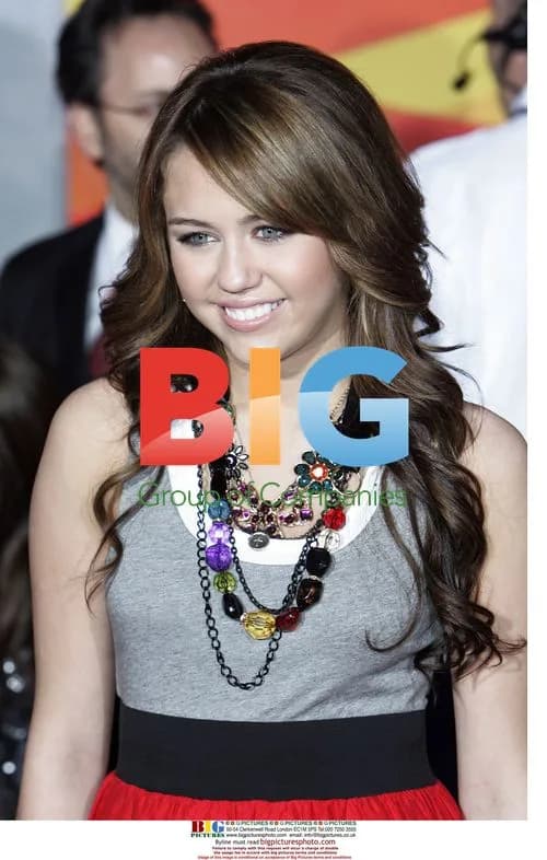 Miley Cyrus at 'Bolt' Premiere