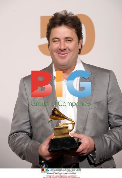 Vince Gill backstage at 2008 Grammys
