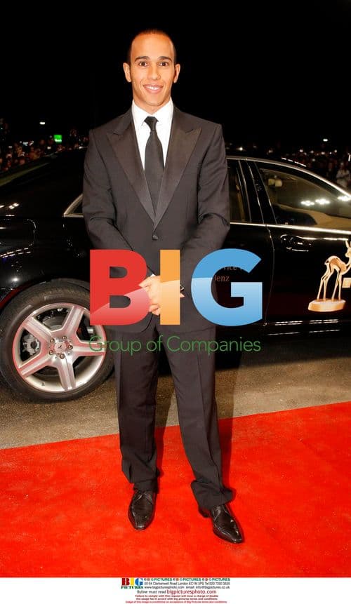 Lewis Hamilton at Bambi Awards in Germany