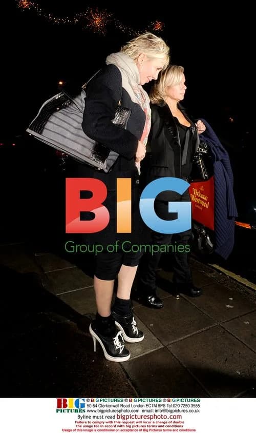Trudie Styler Leaving Scotts Restaurant, London