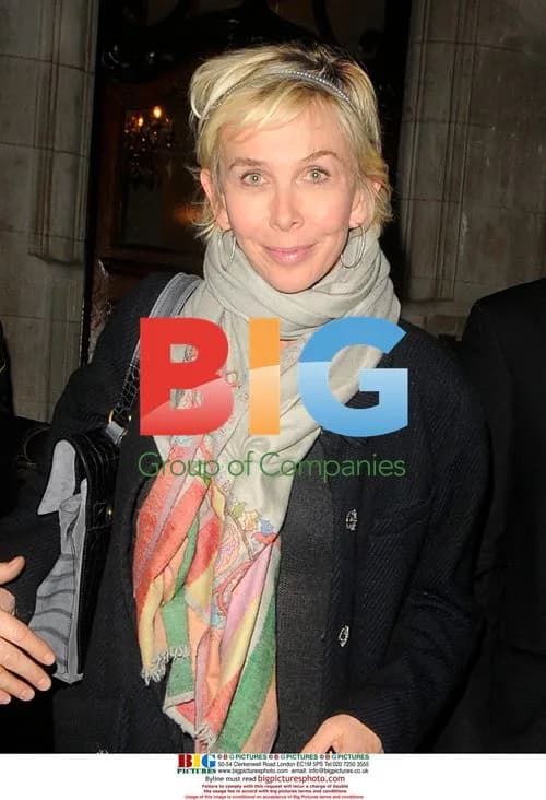 Trudie Styler leaving Scotts restaurant, London