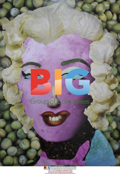 Vegetable paintings by artist JuDuoqi