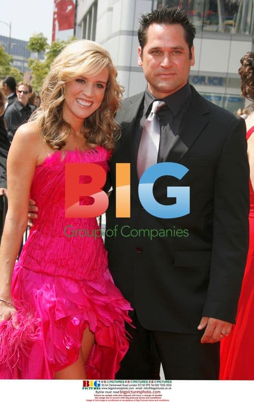 Paige Hemmis and John Littlefield at Creative Arts Emmys