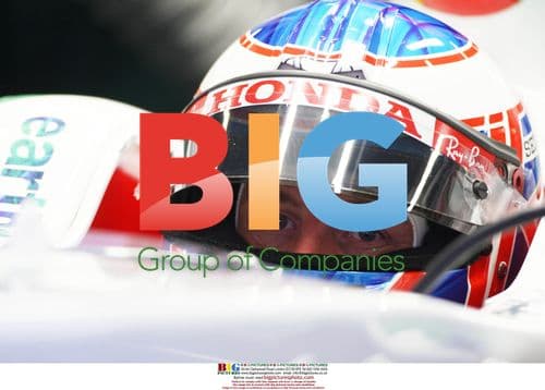 Jenson Button at Honda F1 Test in Spain