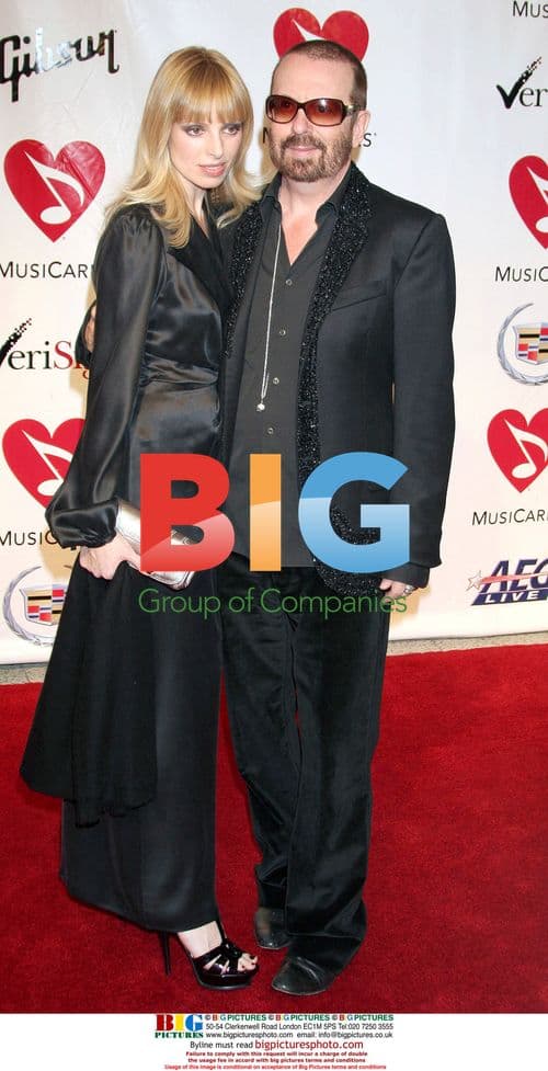 Dave Stewart and Anoushka at MusiCares Dinner