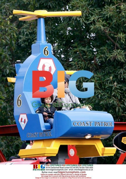 Heidi Klum and Kids at Legoland