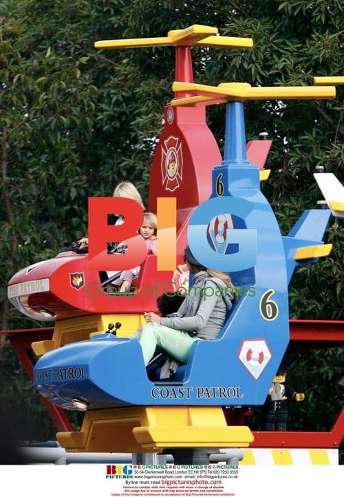 Heidi Klum with Kids at Legoland